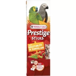   Versele-Laga Prestige Sticks Nagy papagáj rudak zöldségekkel és pitypanggal - 2db 140g