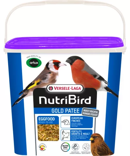 Versele-Laga NutriBird Gold Patee European Finches lágyeleség​ őshonos madaraknak 5kg