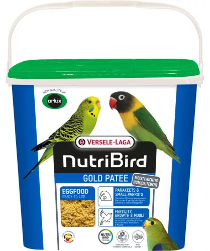 Versele-Laga NutriBird Gold Patee Parakeets & Small Parrots lágyeleség papagájoknak 5kg