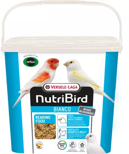 Versele-Laga NutriBird Rearing-Food Bianco tenyésztáp világos és mozaikos kanáriknak 4kg