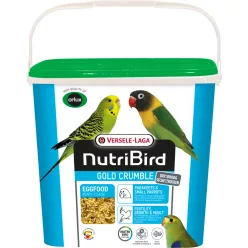   Versele-Laga NutriBird Gold Crumble Parakeets & Small Parrots morzsa eledel papagájoknak 4kg