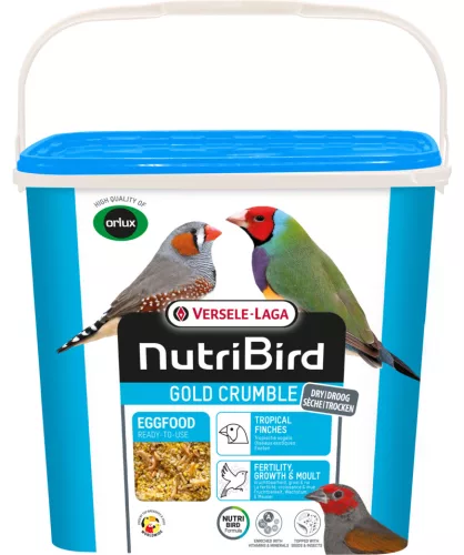 Versele-Laga NutriBird Gold Crumble Tropical Finches morzsa eledel trópusi pintyeknek 4kg