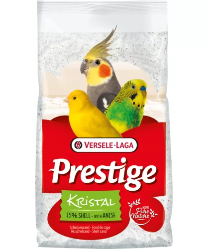 Versele-Laga Prestige Shell Sand Kristal-white madár homok 25kg