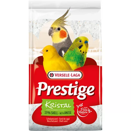 Versele-Laga Prestige Shell Sand Kristal-white madár homok 5kg