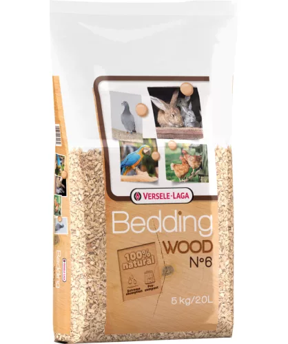 Versele-Laga Wood Bedding n6-20l zúzott bükkfa alom 5kg