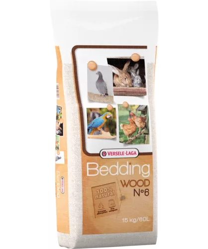 Versele-Laga Wood Bedding n6-60l zúzott bükkfa alom 15kg