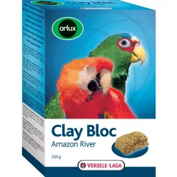   Versele-Laga Orlux Clay Bloc Amazon River Amazóniai agyagtömb óriáspapagájoknak 550g