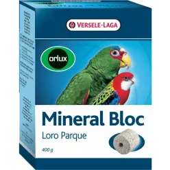   Versele-Laga Orlux Mineral Bloc Loro Parque Ásványi anyag pótló nagytestű madaraknak 400g