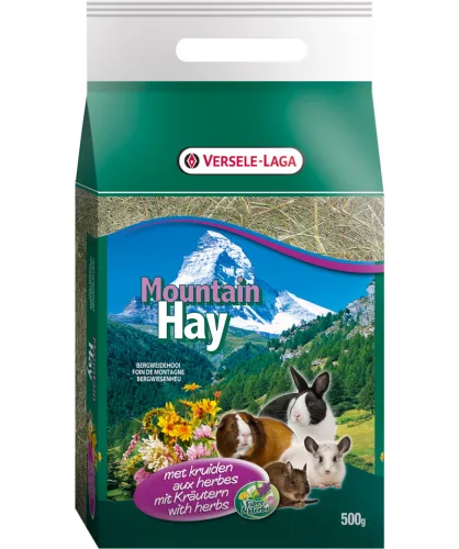 Versele-Laga Mountain Hay-Herbs gyógynövényes széna 500g