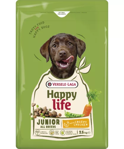 Versele-Laga Happy Life Junior Chicken 2,5kg száraz kutyatáp