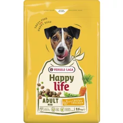   Versele-Laga Happy Life Adult Mini Chicken  2,5kg száraz kutyatáp