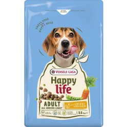   Versele-Laga Happy Life Adult Light Chicken 2,5kg száraz kutyatáp