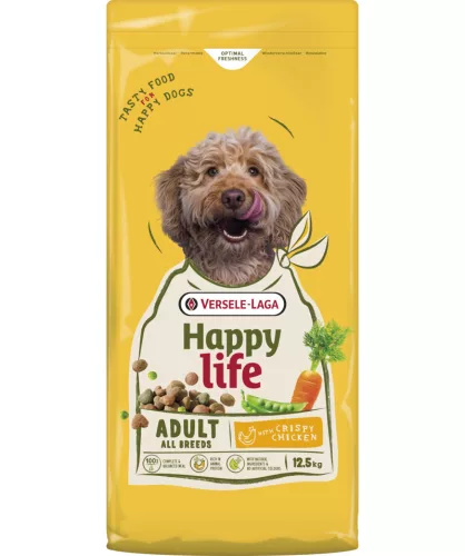 Versele-Laga Happy Life Adult Chicken 12,5kg száraz kutyatáp