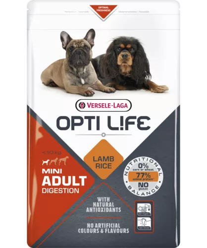 Versele-Laga Opti Life Adult Digestion Mini 2,5kg száraz kutyatáp