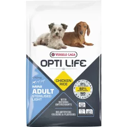   Versele-Laga Opti Life Adult Light Mini 7,5kg száraz kutyatáp