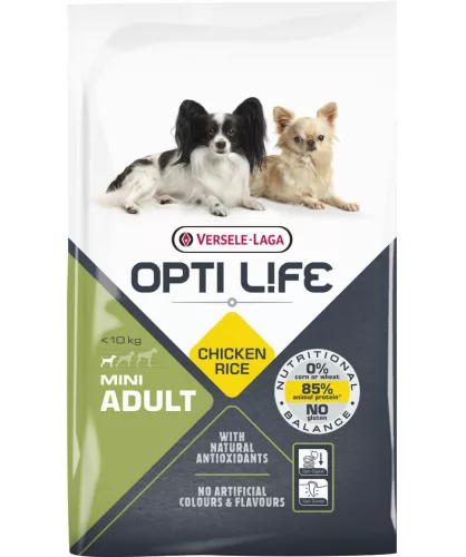 Versele-Laga Opti Life Adult Mini 7,5kg száraz kutyatáp