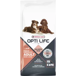   Versele-Laga Opti Life Adult Skin Care Medium&Maxi 12,5kg szárazkutyatáp
