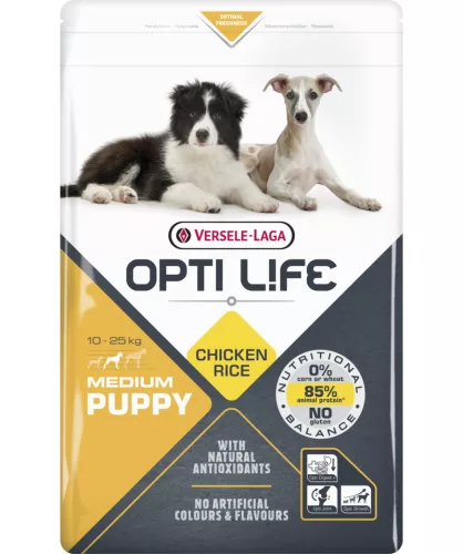 Versele-Laga Opti Life Puppy Medium 2,5kg száraz kutyatáp