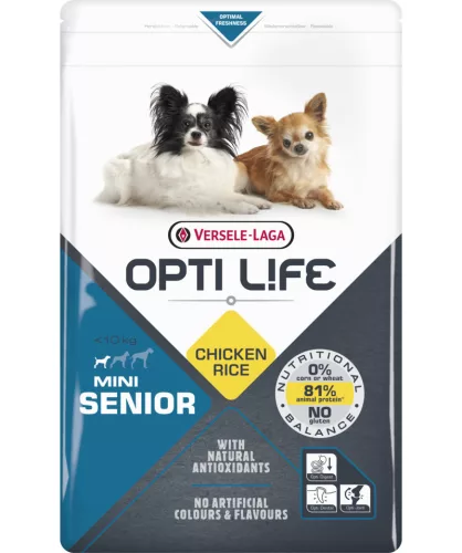 Versele-Laga Opti Life Senior Mini 2,5kg száraz kutyatáp