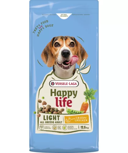 Versele-Laga Happy Life Adult Light Chicken 12,5kg száraz kutyatáp