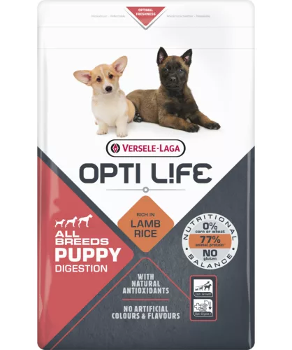 Versele-Laga Opti Life Puppy Digestion All Breeds 2,5kg száraz kutyatáp