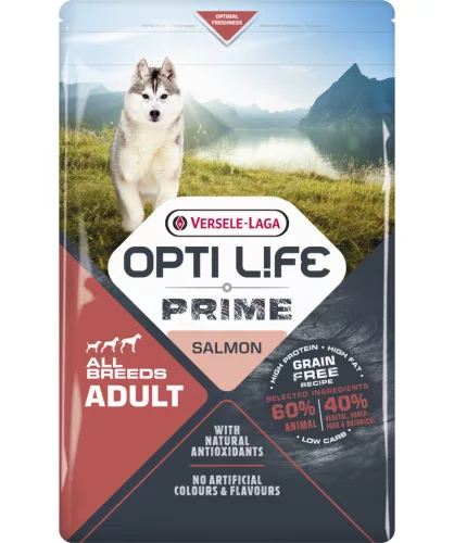 Versele-Laga Opti Life Prime Adult Salmon 2,5kg kutyatáp