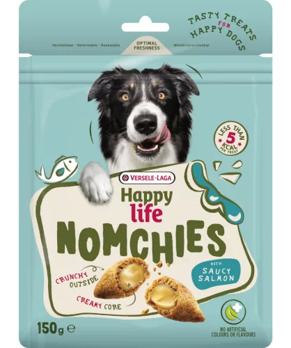Versele-Laga Happy Life snack Nomchies Salmon 0,15kg kutya jutalomfalat [7]
