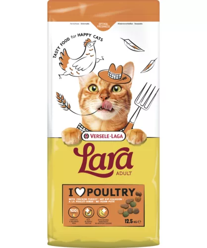 Versele-Laga Lara Adult with Turkey-Chicken  950g száraz  macskatáp