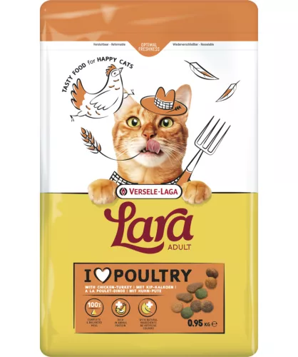 Versele-Laga Lara Adult with Turkey-Chicken  1,9kg száraz  macskatáp