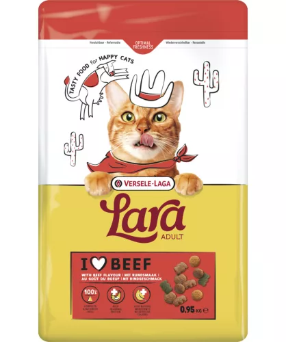 Versele-Laga Lara Adult Beef Flavour 1,9kg száraz macskaeledel