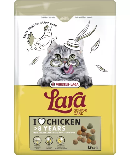 Versele-Laga Lara Senior Care with Chicken 1,9kg száraz macskaeledel