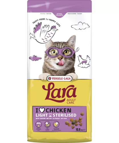 Versele-Laga Lara Adult Sterilised-Indoor Chicken 950g száraz macskaeledel