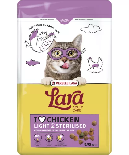 Versele-Laga Lara Adult Sterilised-Indoor Chicken 1,9kg száraz macskaeledel