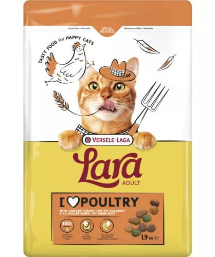 Versele-Laga Lara Adult with Turkey-Chicken  12,5kg száraz  macskatáp