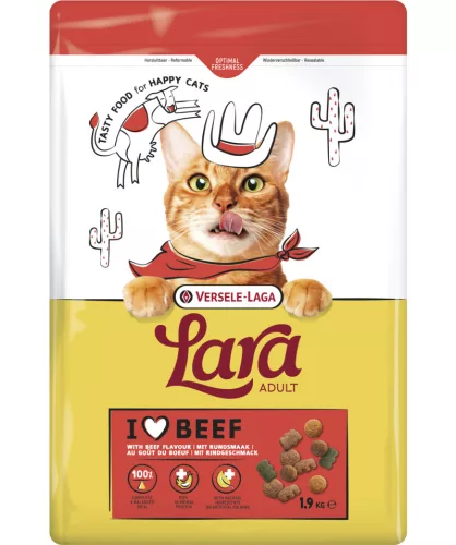 Versele-Laga Lara Adult Beef Flavour 12,5kg száraz macskaeledel