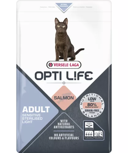 Versele-Laga Opti Life Cat Sensitive Sterilised-Light száraz macskatáp 1kg