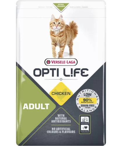 Versele-Laga Opti Life Cat Adult száraz macskatáp 2,5kg