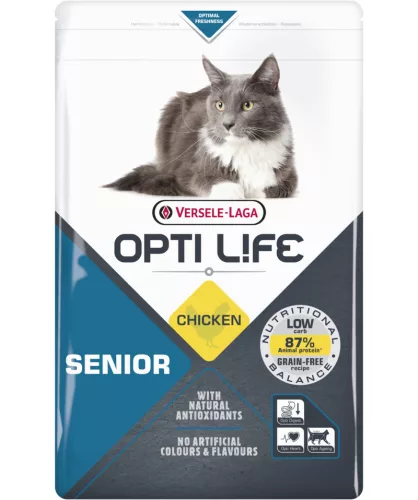 Versele-Laga Opti Life Cat Senior száraz macskatáp 2,5kg