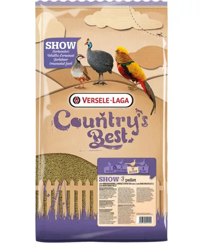 Versele-Laga Country's Best SHOW 3 Pellet Fácántáp fenntartó granulátum 20kg