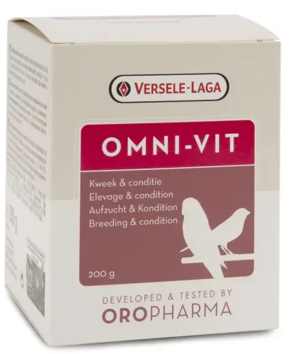 Versele-Laga Oropharma Omni-Vit 200g - Multivitaminos kondíció javító