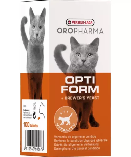 Versele-Laga Oropharma Opti Form Cat 100tabs - Vitalizálás macskáknak