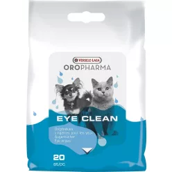   Versele-Laga Oropharma Eye Clean Cat & Dog 20db - Nedves szemtörlőkendő