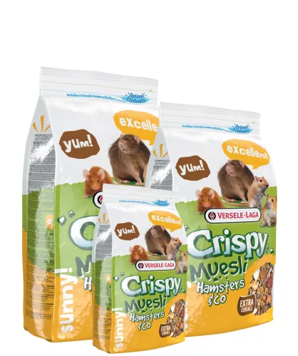 Versele-Laga Crispy Muesli-Hamsters&Co hörcsög eledel 20kg