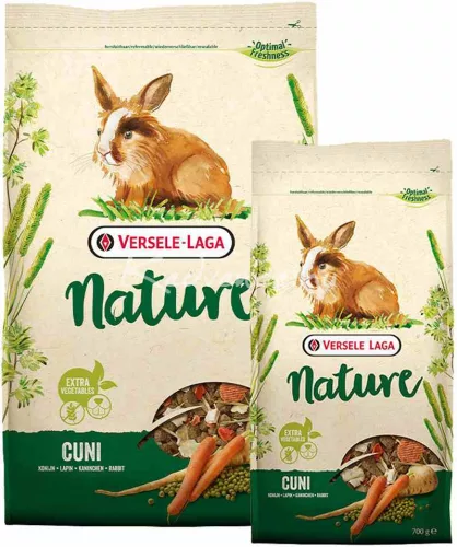 Versele-Laga Nature Cuni Törpenyúl Eledel 9kg