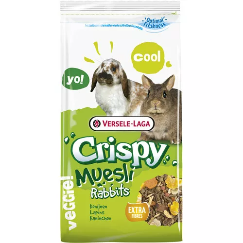 Versele-Laga Crispy Muesli Rabbits törpenyúl eledel 400g [6]