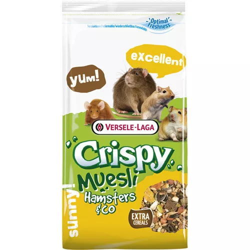 Versele-Laga Crispy Muesli-Hamsters&Co hörcsög eledel 400g [6]