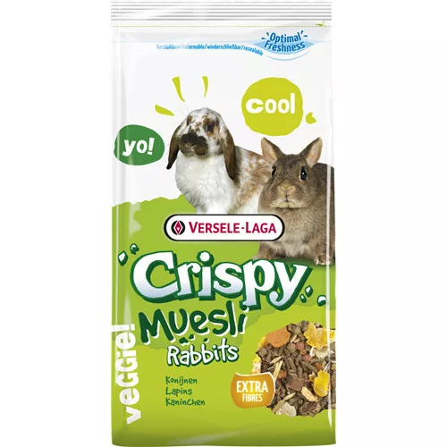 Versele-Laga Crispy Muesli Rabbits törpenyúl eledel 1kg [5]