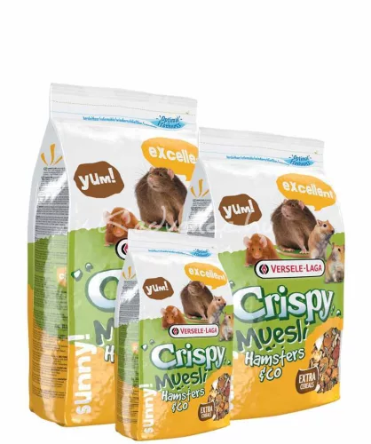 Versele-Laga Crispy Muesli-Hamsters&Co hörcsög eledel 2,75kg
