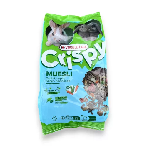 Versele-Laga Crispy Muesli Rabbits törpenyúl eledel 850g