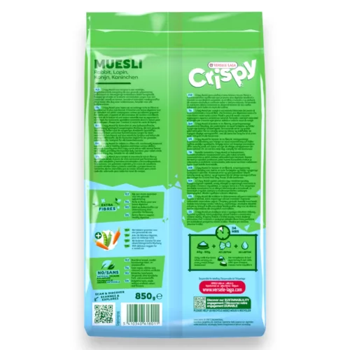 Versele-Laga Crispy Muesli Rabbits törpenyúl eledel 850g